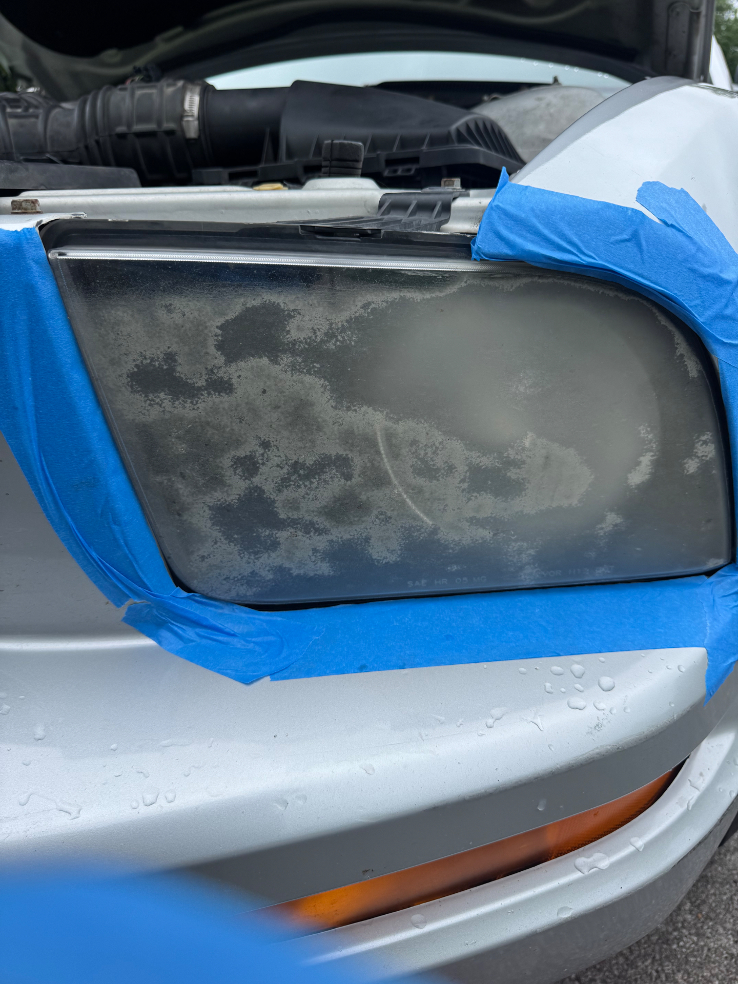 Ford — Heavy Oxidation Removed — before